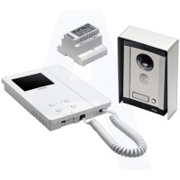 Videx CVK8KS 1 Way Surface Mounted Colour Video Kit Videx CVK8KS 1 Way Surface Mounted Colour Video Kit