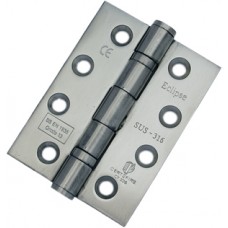 Stainless Steel Ball Bearing Butt Hinge Grade 316