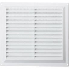 White Plastic Louvre Vent - 926-02