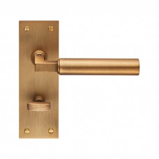 Amiata Lever on Bathroom Backplate EUL043